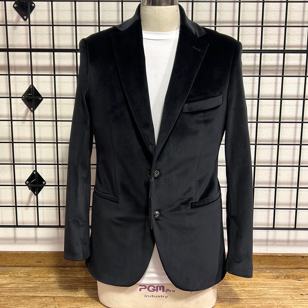 Long Dragon Embroidery Blazer